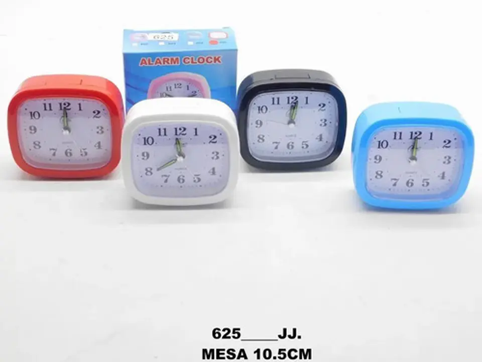 Reloj Maquinaria Silenciosa Análogo Luminoso Silencioso Mesa 2