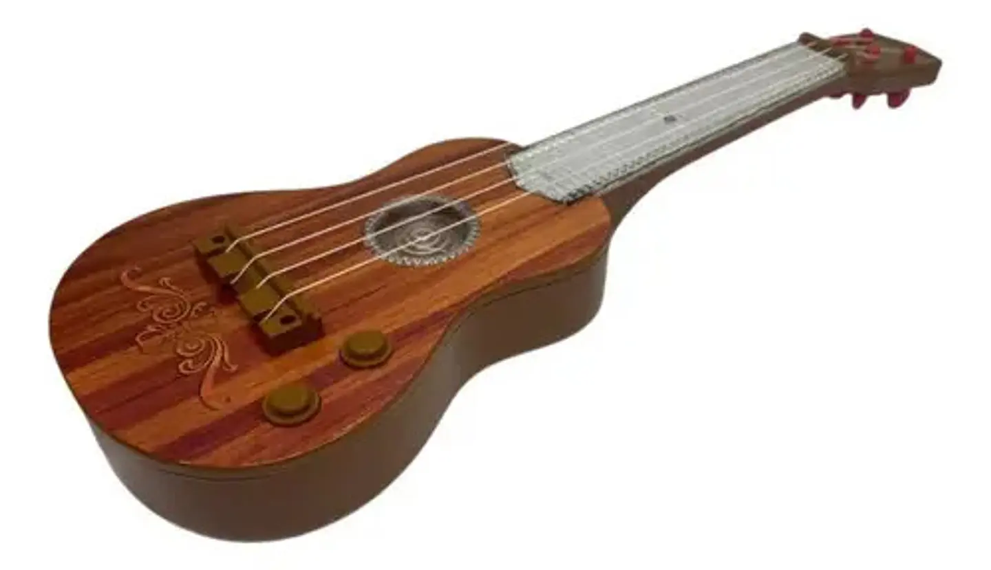 Guitarra Juguete Luces Sonido Niños Regalo Instrumento 2