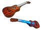 Guitarra Juguete Luces Sonido Niños Regalo Instrumento - Miniatura 3