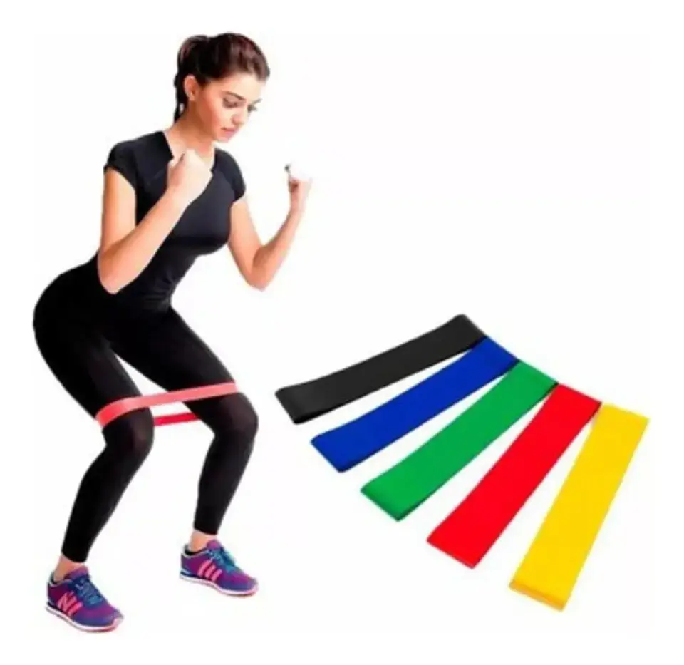 Bandas Elásticas Deporte Ejercicio En Casa Gym Fitness 2