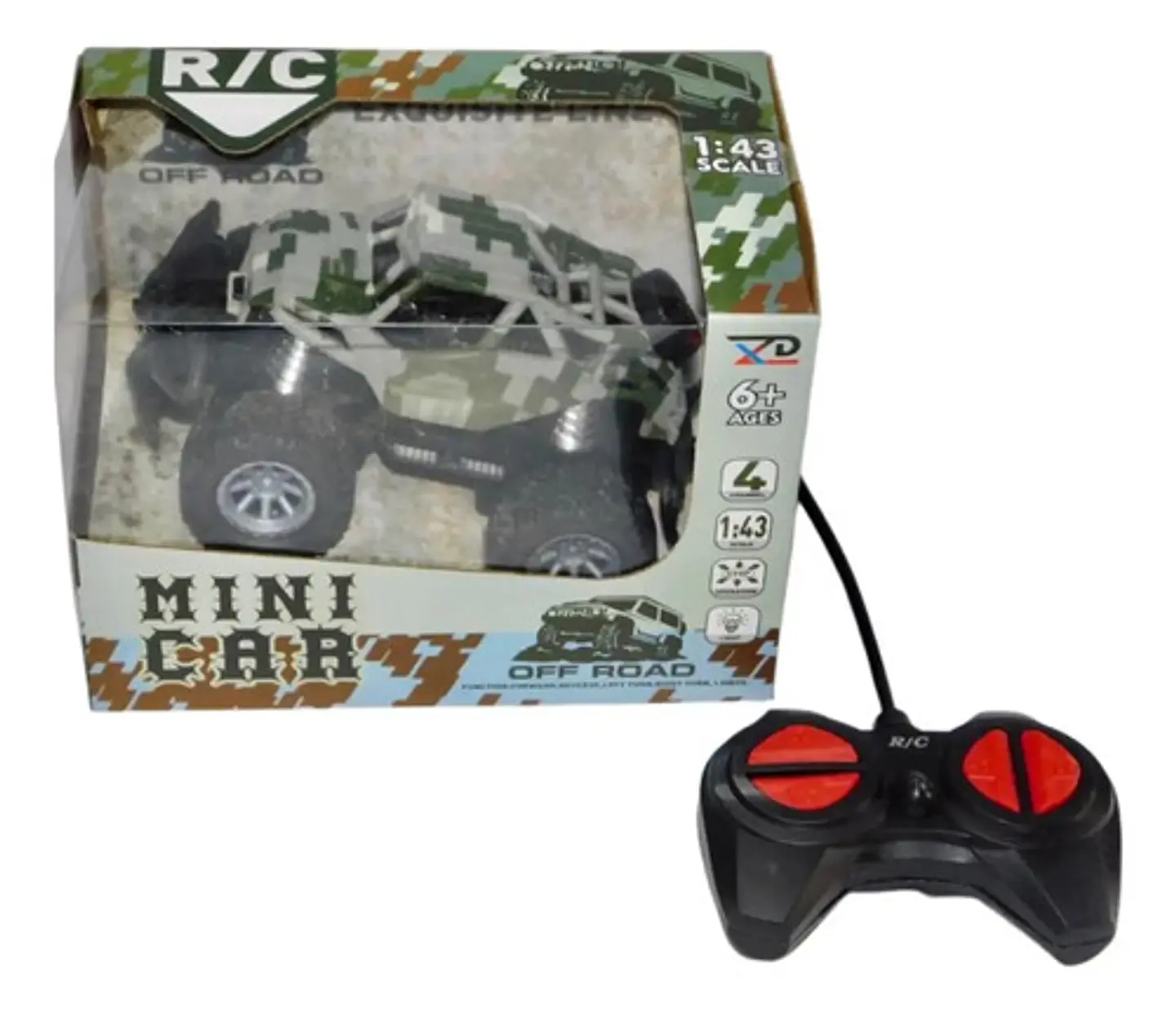 Cars Camion Mula  Jeep Willys Jurassic World Dinosaurio Blue 2