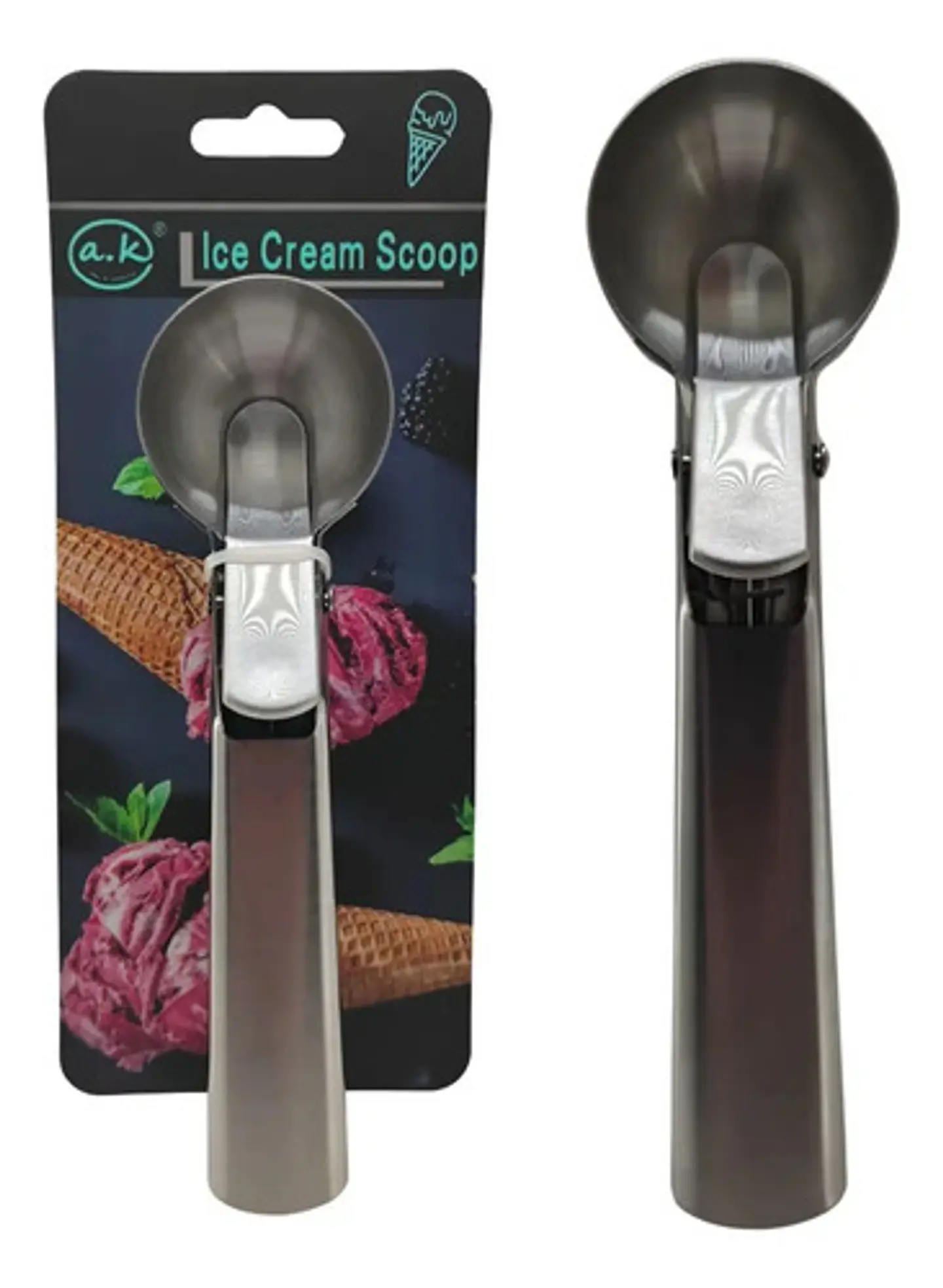 Cuchara Para Helado En Acero Inoxidable Utensilios De Cocina 1