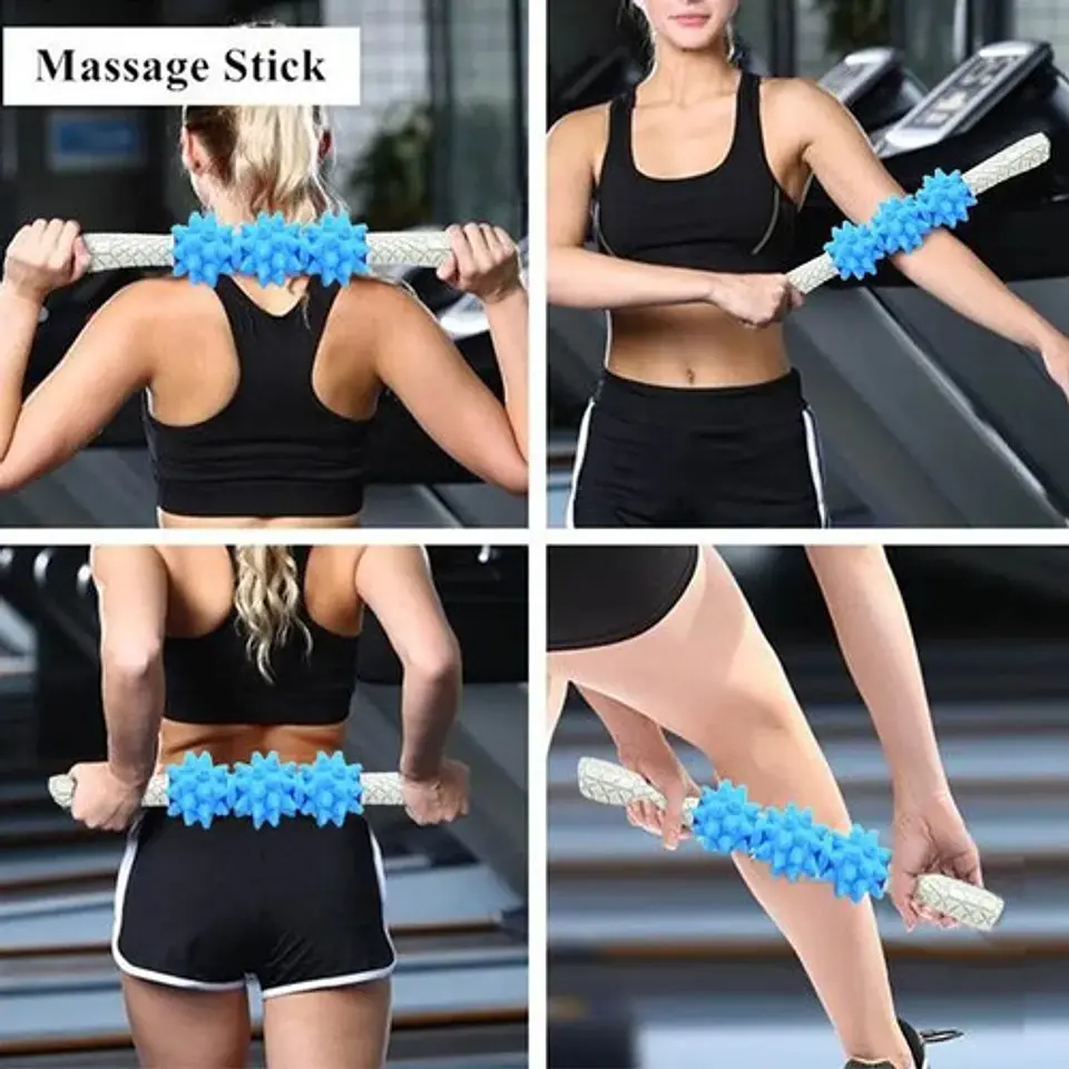 Rodillo Masaje Muscular Gimnasio Yoga Brazos Espalda Hombros 3