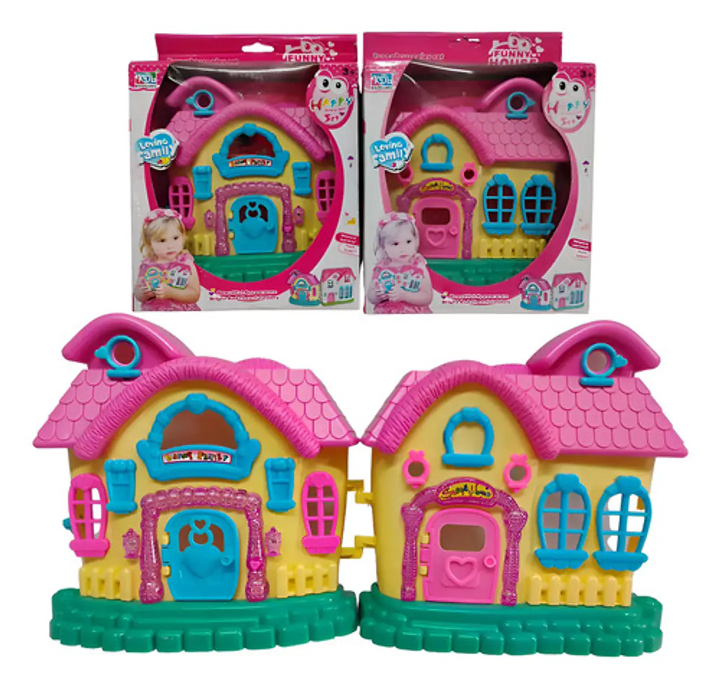  Casa Muñecas Cocina Maletín  Muñeca Niñas Juguete Princesas 1