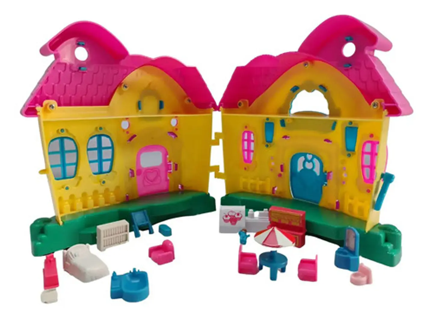  Casa Muñecas Cocina Maletín  Muñeca Niñas Juguete Princesas 3