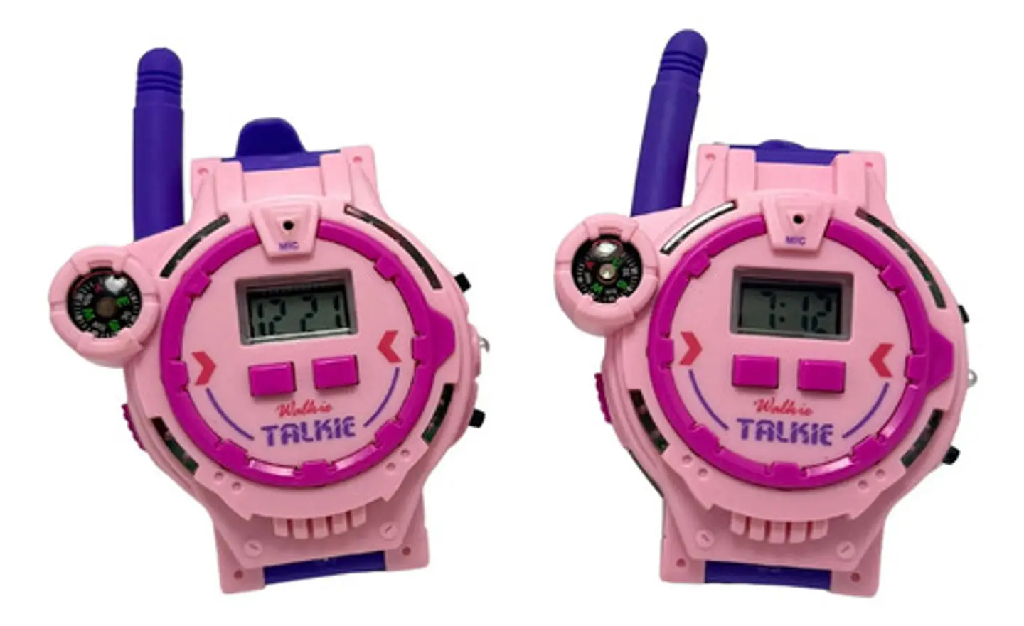 Radio Walkie Talkie Recargable Niños Negro 200 Mt Jq220-6c5 2