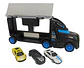 Camion Mula Lanza Carros Tráiler Tres Vehículos Juguete  - Miniatura 5