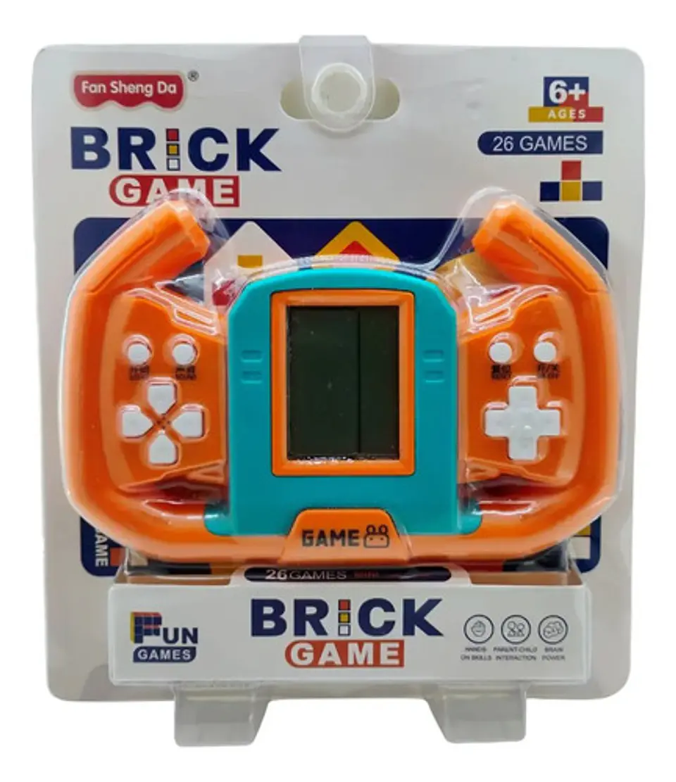 Tetris Clásico Juego Consola Retro Portátil Atari Juguete Ni 4