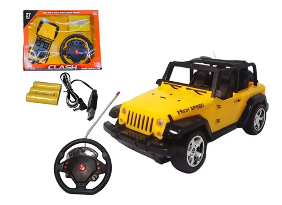 Camioneta Jeep Todo Terreno Control Remoto Niños Regalo 1