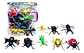 Insectos De Juguete Goma Bichos Juego Broma Decoración  - Miniatura 1