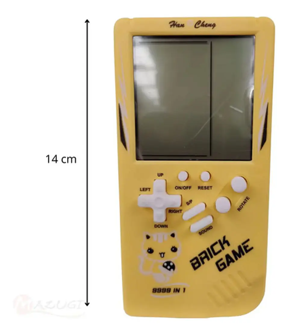 Tetris Pantalla Grande Clásico Juego Consola  Atari Juguete  4