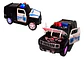 Carro Policía Police  Auto Luces Sonidos Movimientos - Miniatura 1