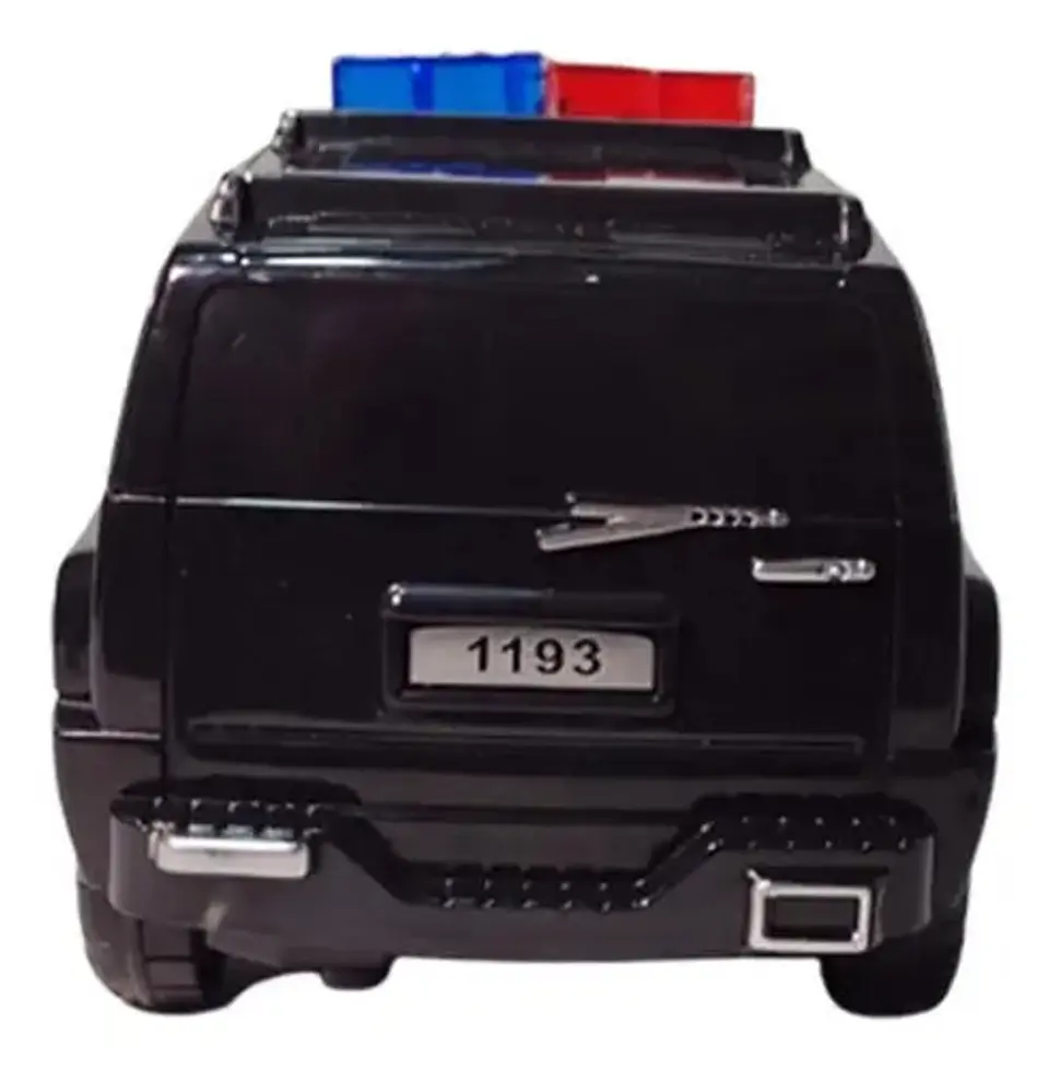 Carro Policía Police  Auto Luces Sonidos Movimientos 5