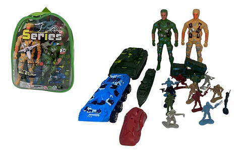 Soldados Maleta Militares Juguete Figuras Acción Juego Niño