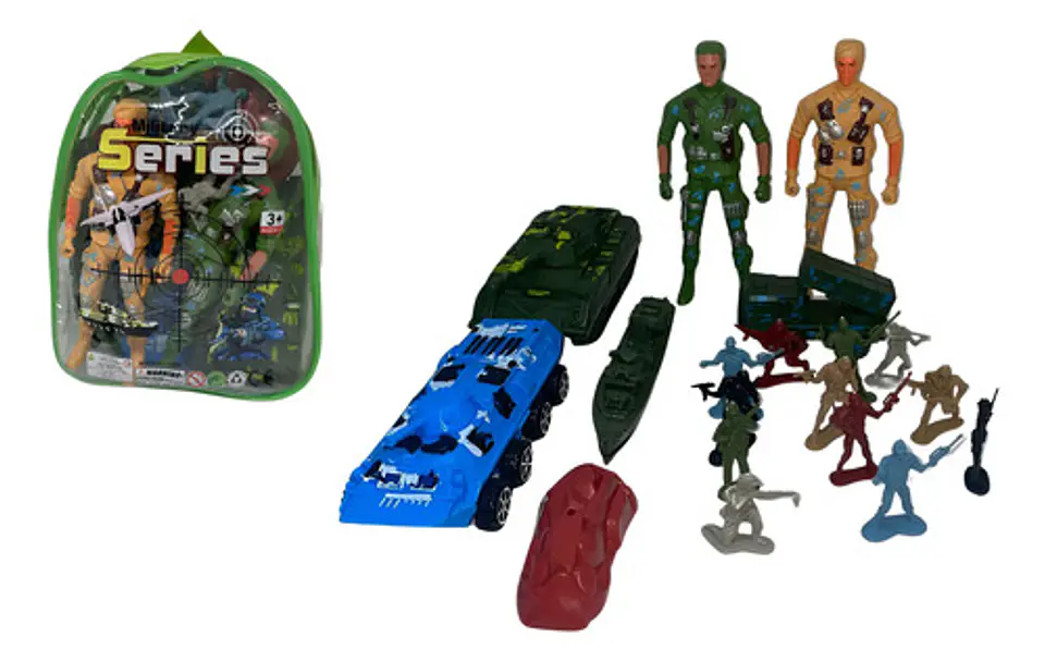 Soldados Maleta Militares Juguete Figuras Acción Juego Niño 1