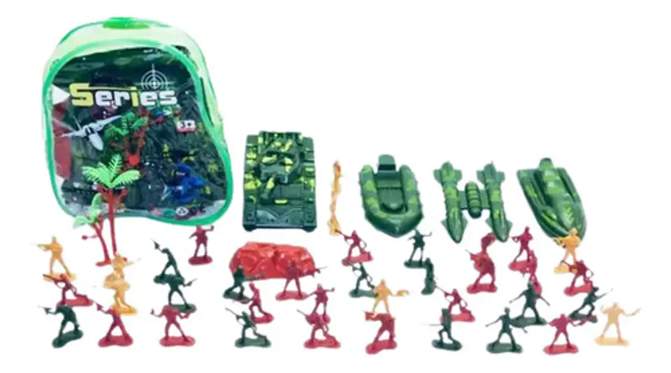 Soldados Maleta Militares Juguete Figuras Acción Juego Niño 2