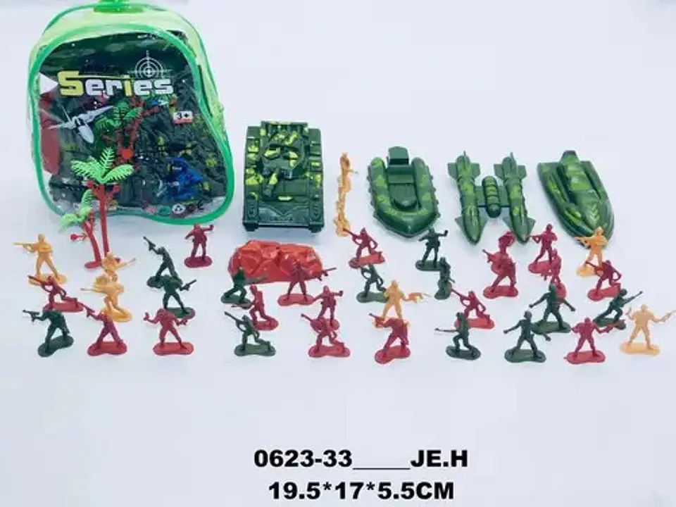 Soldados Maleta Militares Juguete Figuras Acción Juego Niño 4