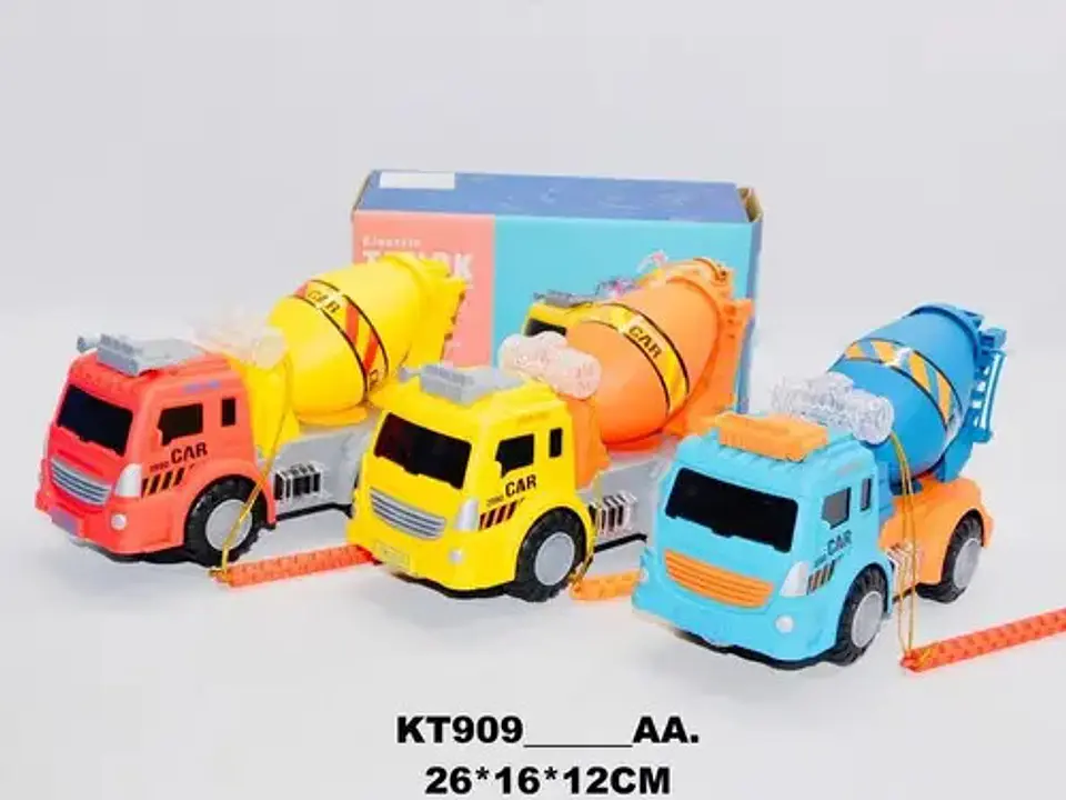 Camión Construcción Carro Mescladora Juguete Luces Sonidos 7