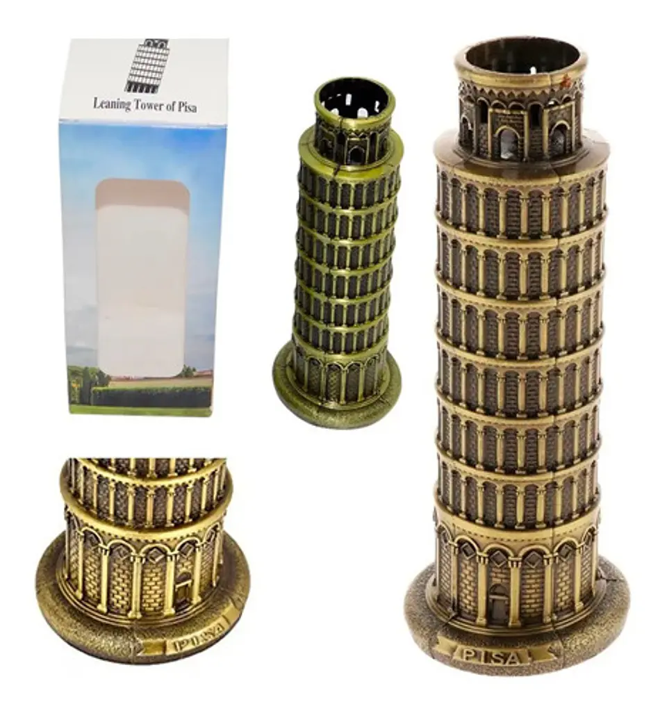 Monumentos Del Mundo Estatua De La Libertad + Torre Pizza 2