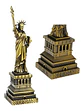 Monumentos Del Mundo Estatua De La Libertad + Torre Pizza - Miniatura 3