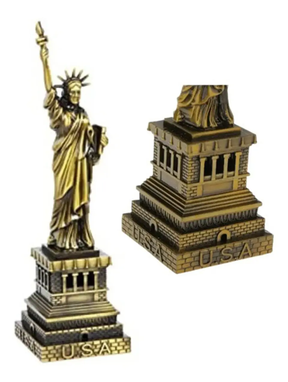 Monumentos Del Mundo Estatua De La Libertad + Torre Pizza 3