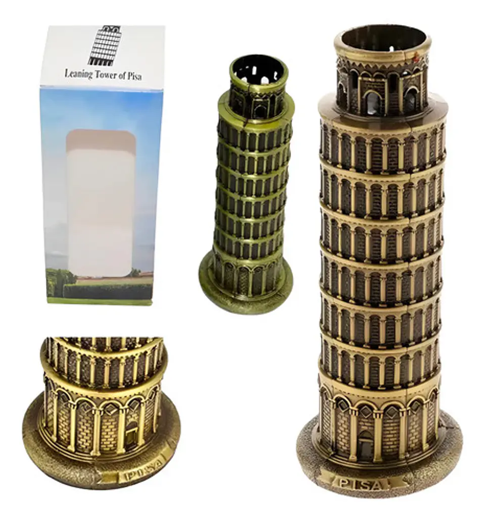 Monumentos Del Mundo Mundo 16cm Replica Torre Pizza  1