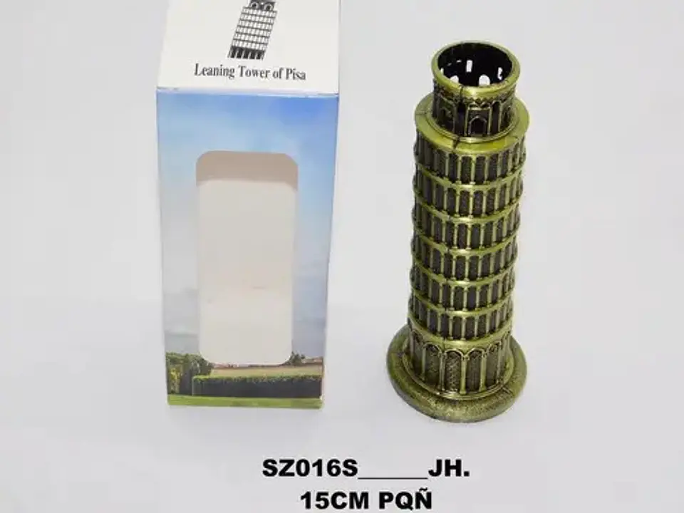 Monumentos Del Mundo Mundo 16cm Replica Torre Pizza  2