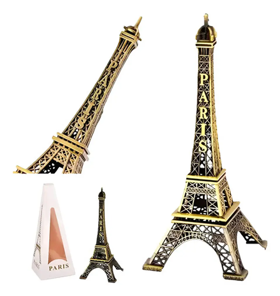 París Torre Eiffel 32cm Replica Decorativa Estatuilla Decor  1