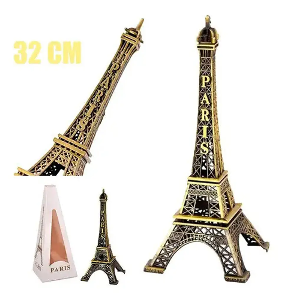 París Torre Eiffel 32cm Replica Decorativa Estatuilla Decor  3