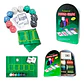 Fichas De Póker Cartas Profesional Casino Caja Metálica - Miniatura 2