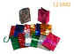 Bolsa Regalo Brillante Tornasol Metalizada 21x18x7cm X 12und - Miniatura 2