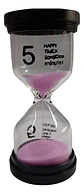 Reloj Arena 5 Minuto Adorno Colores Obsequio Adorno Regalo - Miniatura 5