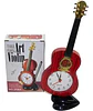 Reloj Análogo Guitarra Obsequio Mesa Escritorio Regalo - Miniatura 1
