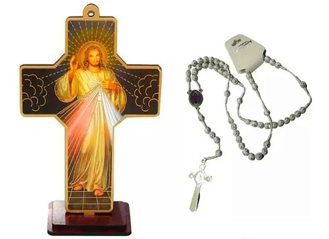 Camándula Rosario Escapulario Jesús  + Cuadro Religioso 