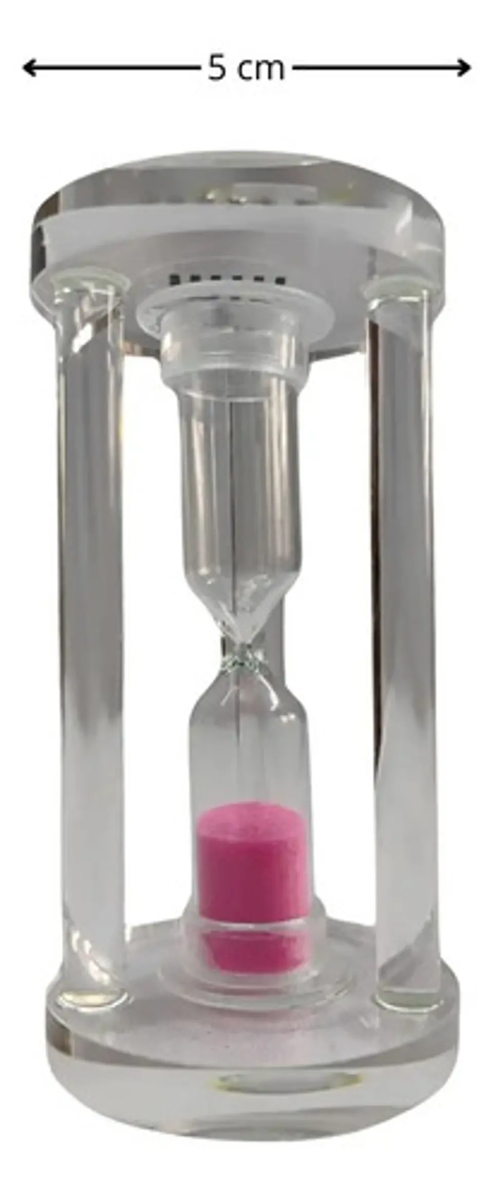 Reloj Arena 1 Minuto Adorno Colores Centro De Mesa Regalo 6