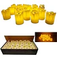 Luz Led Velas Veladora Eléctrica Eventos Luces Vela X 1und  - Miniatura 4