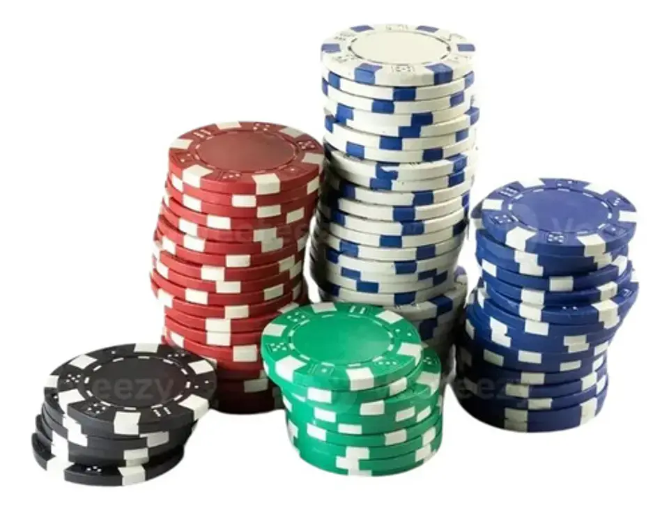 Paquete 50 Fichas Poker Casino Profesionales Livianas Juego  1