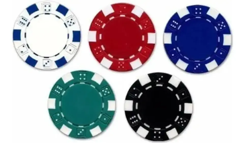 Paquete 50 Fichas Poker Casino Profesionales Livianas Juego  5