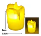 Luz Led Velas Veladora Eléctrica Eventos Luces Vela X 12und  - Miniatura 4