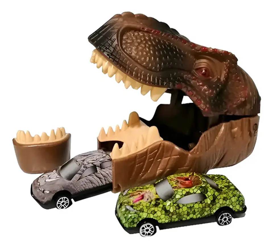 Lanzador Dinosaurio De Carros Autos Juguete Niños Pista Niño 1