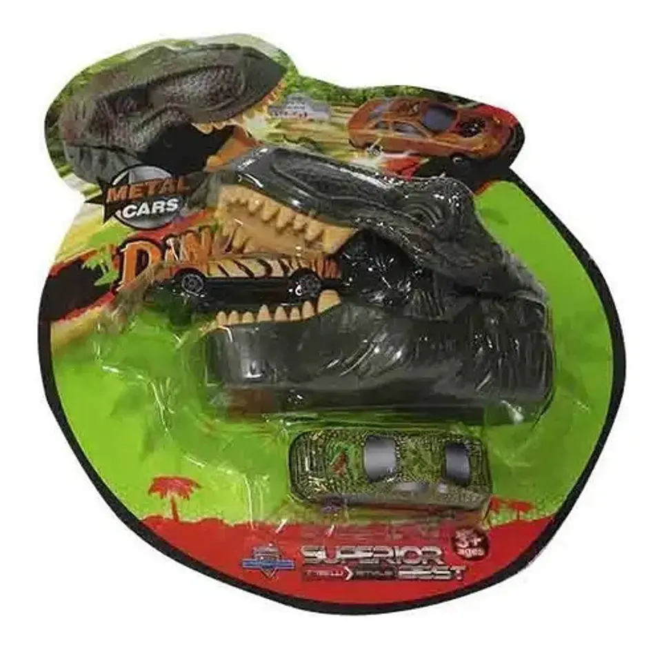 Lanzador Dinosaurio De Carros Autos Juguete Niños Pista Niño 2