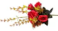 Ramo Plástico Flores Artificiales Adorno Decoración Plantas - Miniatura 8