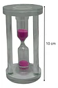 Reloj Arena 3 Minuto Adorno Centro De Mesa Colores  - Miniatura 2
