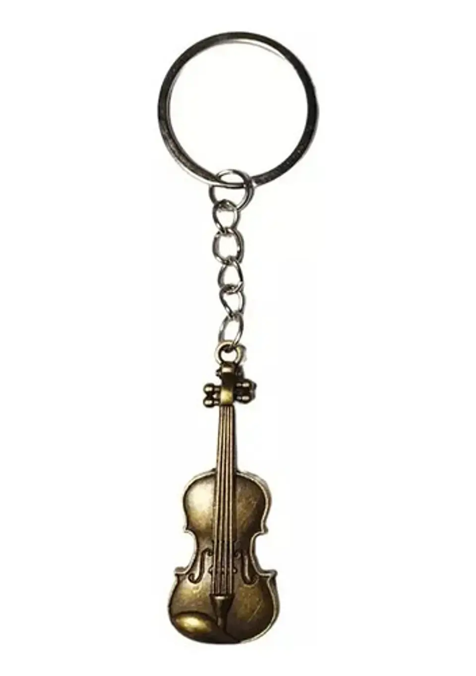 Llavero Violín Metálico Accesorios Moda Regalo Obsequio 3
