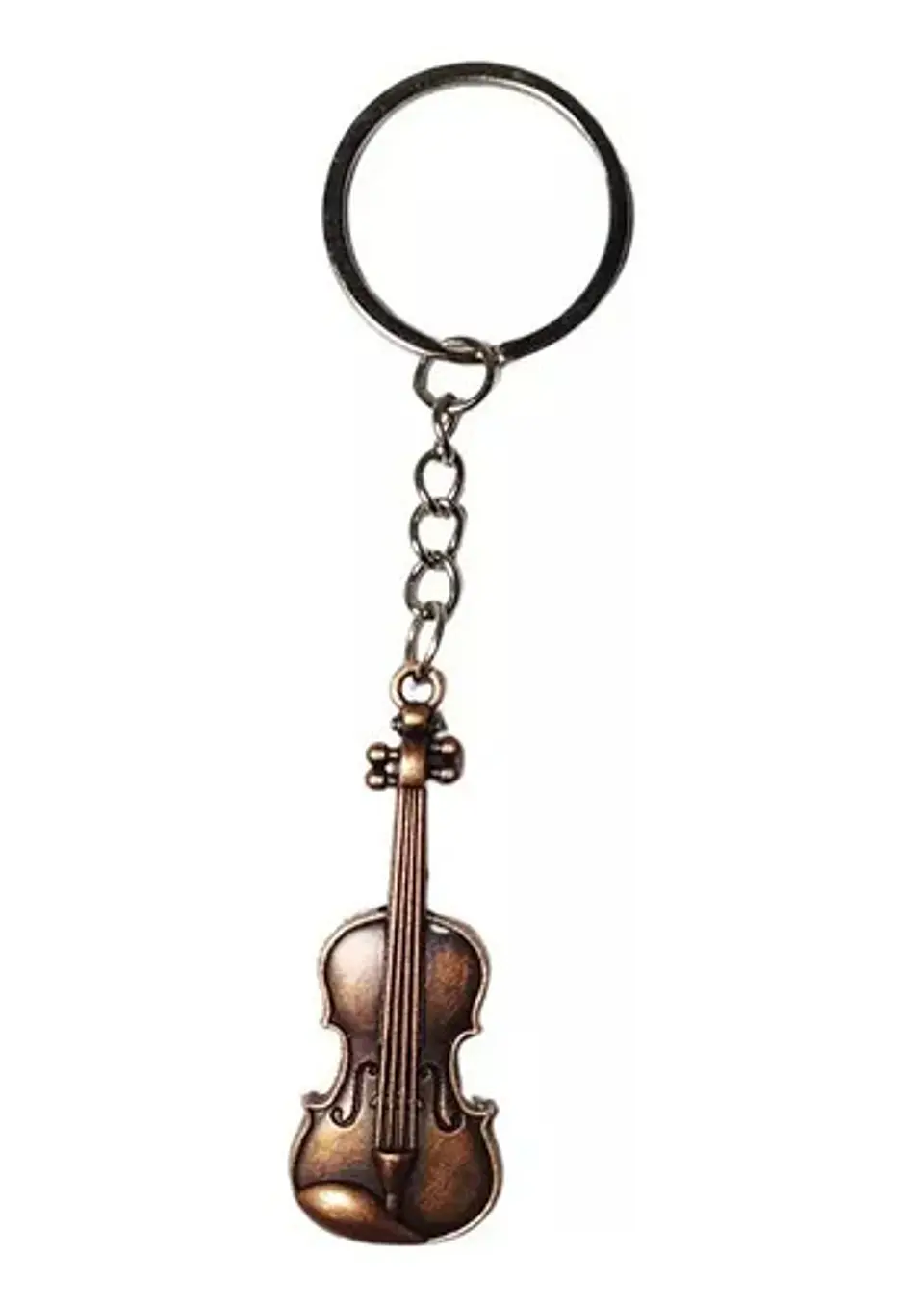 Llavero Violín Metálico Accesorios Moda Regalo Obsequio 5