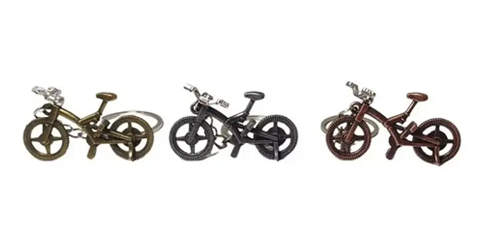 Llavero Bicicleta Metálica Accesorios Moda Regalo Obsequio 1