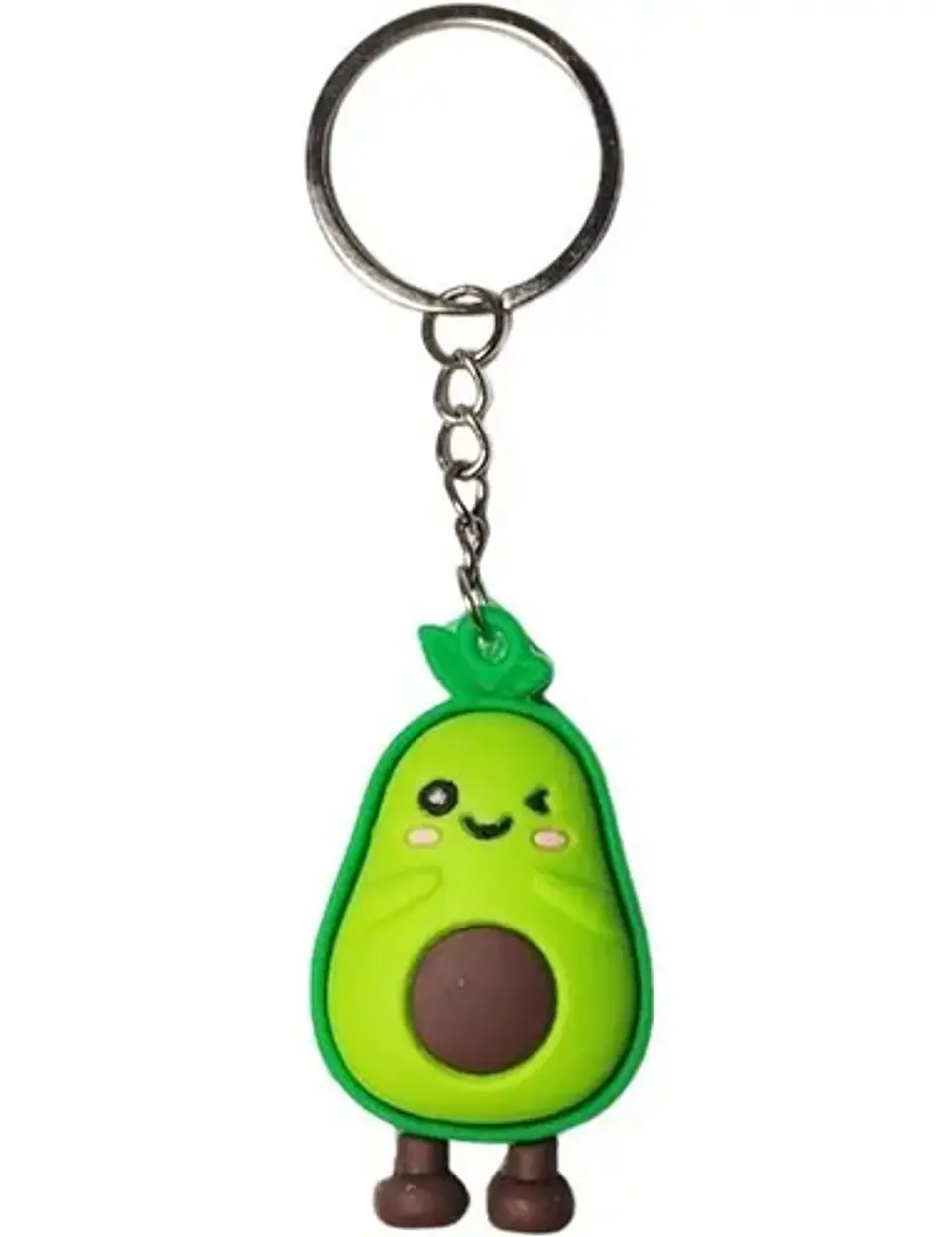 Llavero Aguacate Palta Goma Accesorios Moda Regalo Obsequio 2