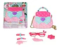 Bolso Cartera Maletín Niñas Princesa Accesorios 7pcs  Bj1326 - Miniatura 4