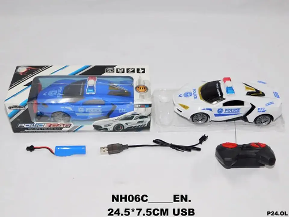 Carro A Control Remoto Recargable  Juguete Niño  3