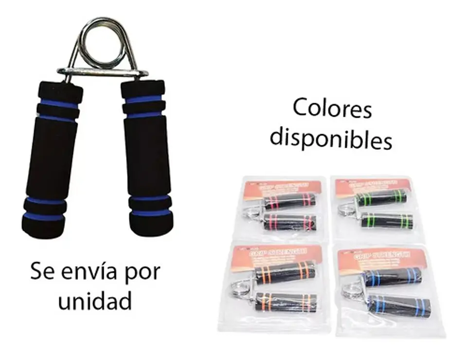 Ejercicio Fuerza Para La Mano Hand Grip Pinzas Agarre Manos  2